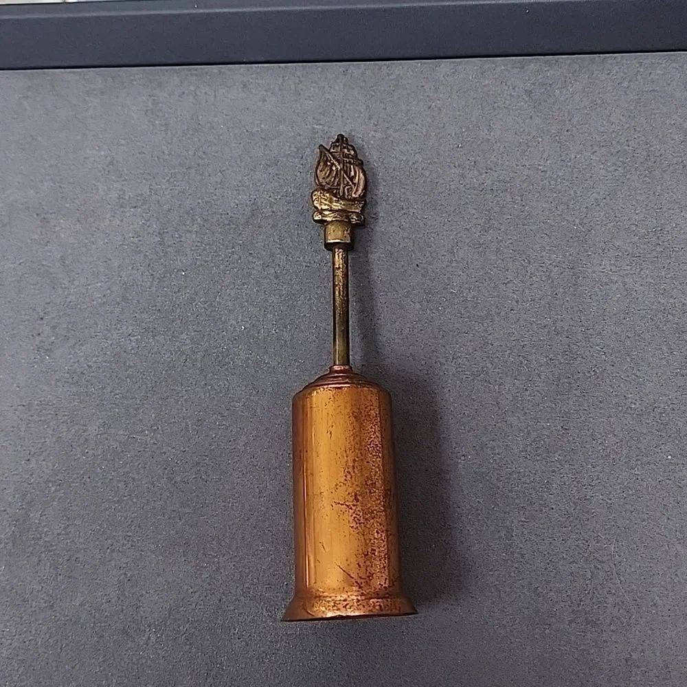Vintage Brass Copper Table Crumb Brush